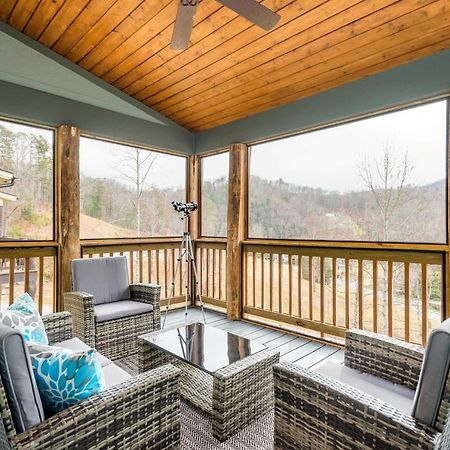 Cullowhee Home With Game Room, Wraparound Decks Exterior photo